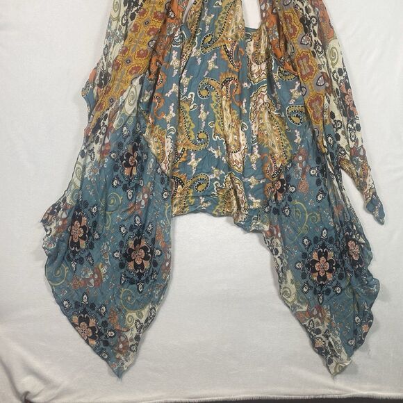 Free People “Little Wing” Mixed Print Kimono Duster – One Size - Picture 10 of 10
